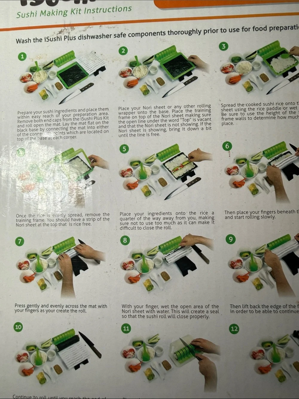 NEW! iSushi Plush Sushi Making Kit